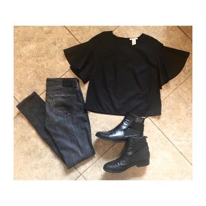 H&M Black Blouse